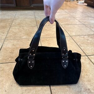 Black Vintage Velvet Kate Spade Shoulder Bag